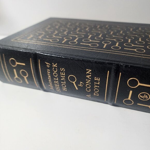 EASTON PRESS 1981 "THE ADVENTURES OF SHERLOCK HOLMES" BY A. CONAN DOYLE Leather - Picture 7 of 11